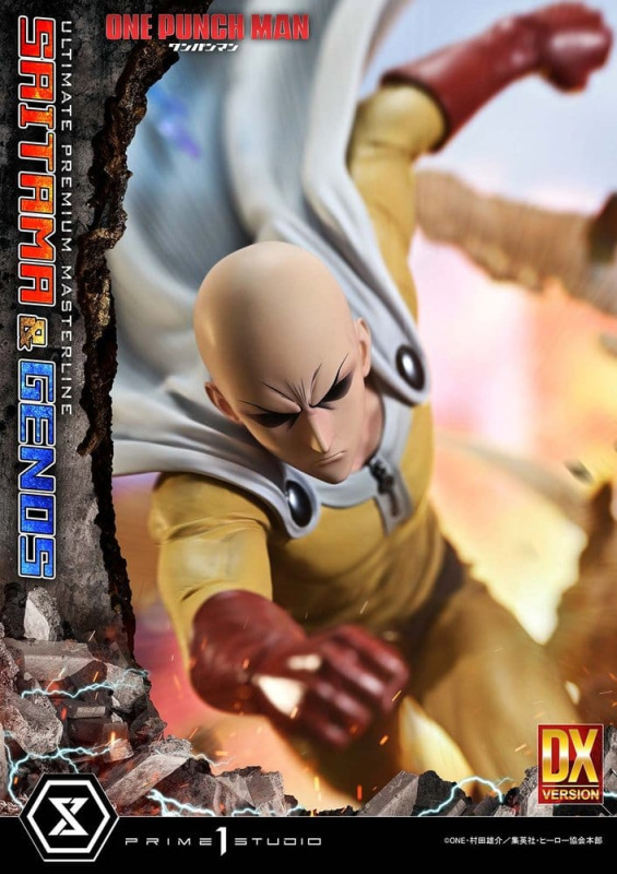 One-Punch Man Premium Masterline Series Statue 1/4 Saitama & Genos Deluxe Version 73 cm 5