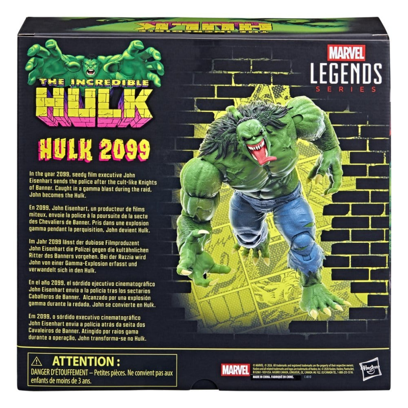 The Incredible Hulk Marvel Legends Action Figure Hulk 2099 15 cm 1