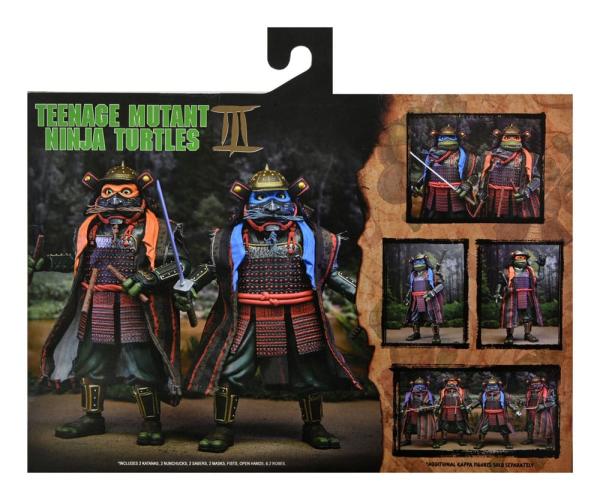 Teenage Mutant Ninja Turtles III Action Figure 2-Pack Leonardo & Michelangelo 18 cm 2