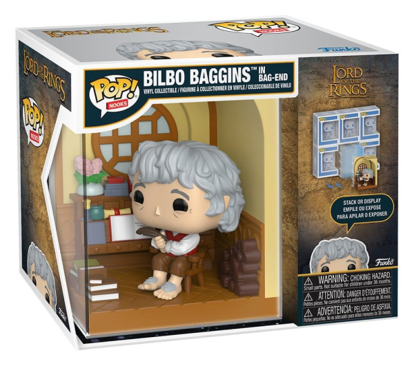 Lord of the Rings POP! Nooks Vinyl Diorama Bilbo Baggins 1