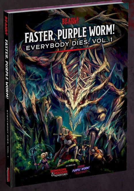 Dungeons & Dragons Adventure Book Faster, Purple Worm