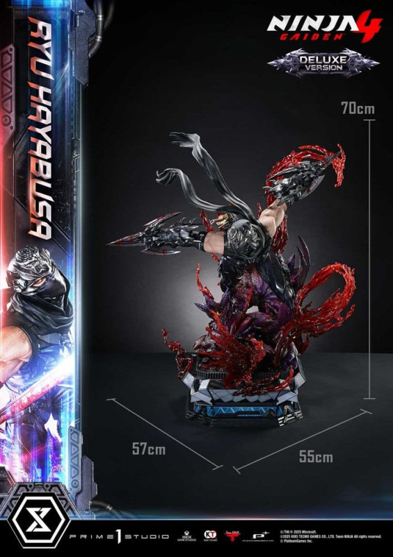 Ninja Gaiden 4 Ultimate Premium Masterline Series Statue 1/4 Ryu Hayabusa Deluxe Version 70 cm 7