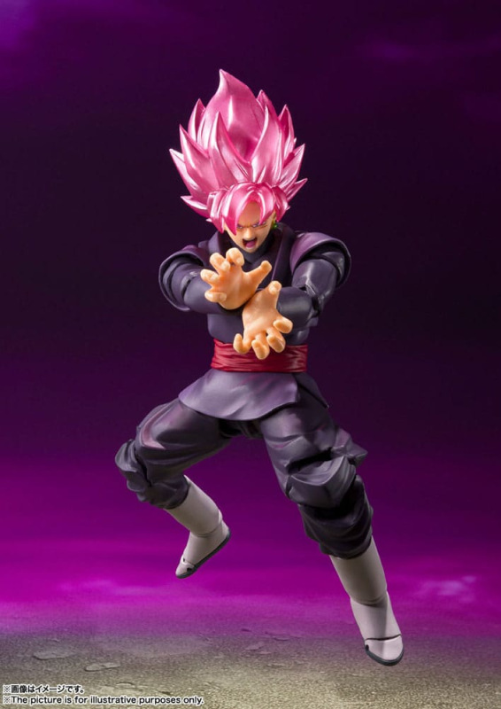 Dragon Ball Super S.H. Figuarts Action Figure Goku Black - Super Saiyan Rose Reissue 14 cm 3