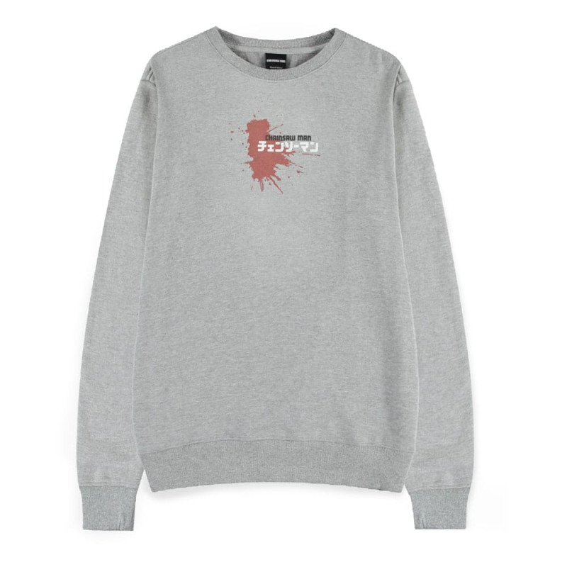 Chainsaw Man Sweater Power Grey Melange 1