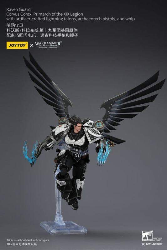 Warhammer 40,000 Action Figure Raven Guard Corvus Corax, Primarch of the XIX Legion 18 cm 5