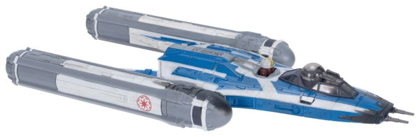 Star Wars Medium Vehicle & Figure set BTL-B Y-wing & Ahsoka & R7-A7 2