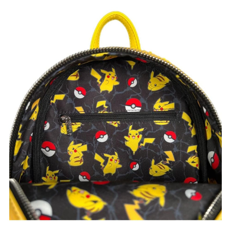 Pokemon by Loungefly Mini Backpack World 1-1 Sequin Pikachu Cosplay 7