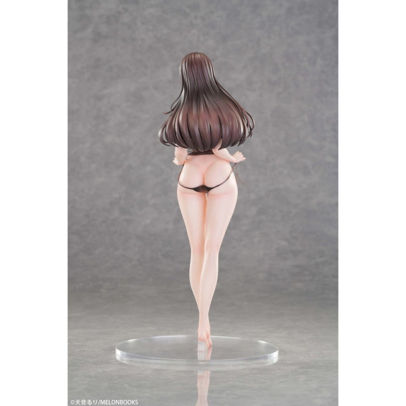 Original Character PVC Figure Tsukino Oneesan Illustrated by Ruri Amane 28 cm 9