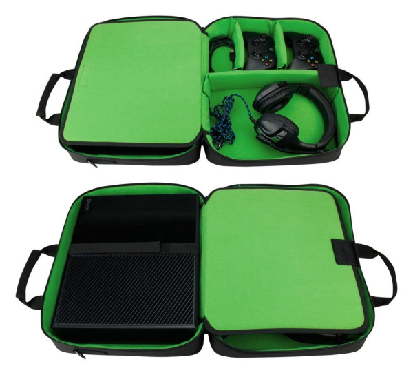 Enhance USA Gear S13 Console Gaming Xbox Case Green 1