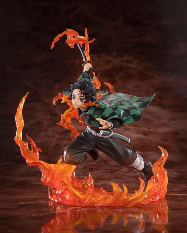 Demon Slayer: Kimetsu no Yaiba FiguartsZERO PVC Statue Kamado Tanjiro (Kyojuro Rengoku's Sword Guard 1