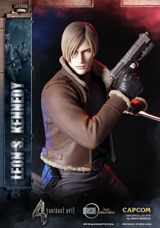Resident Evil Premium Statue Leon Kennedy 50 cm 6