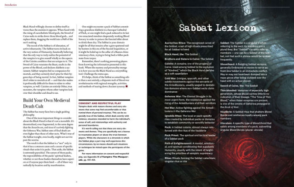 Vampire: The Masquerade 5th Edition RPG book Sabbat: The Black Hand Sourcebook *Englische Version* 3