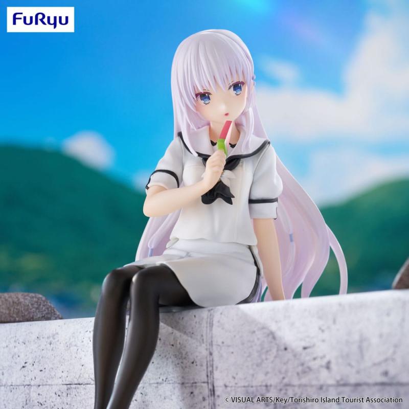 Summer Pockets Noodle Stopper PVC Statue Shiroha Naruse 15 cm 4