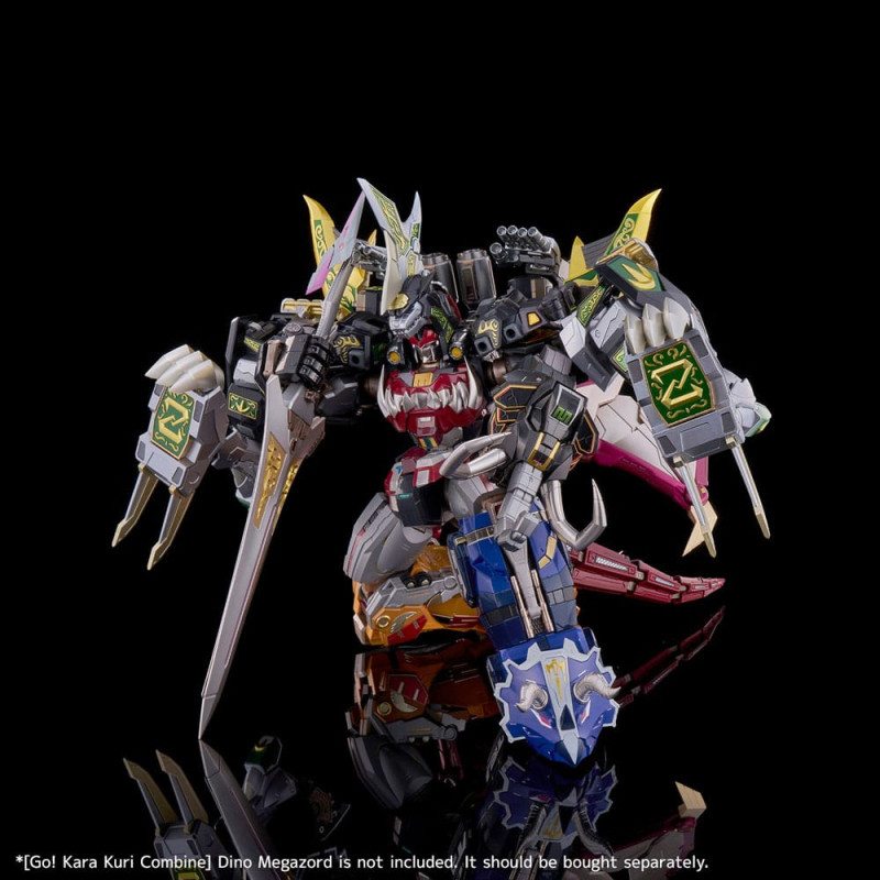 Power Rangers Go! Kara Kuri Combine Action Figure Dragonzord 21 cm 6