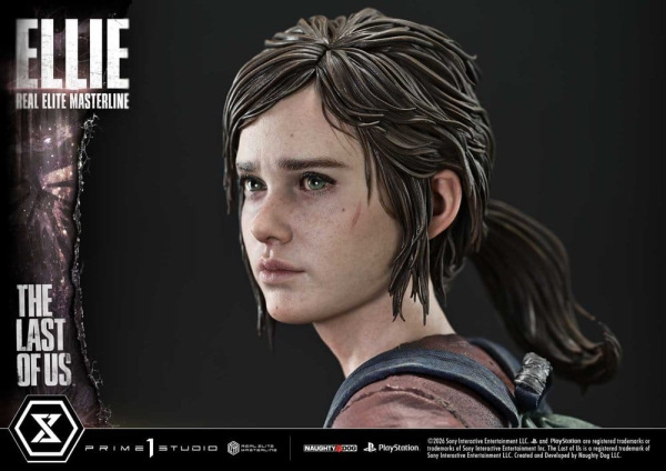 The Last of Us (Part I) Real Elite Masterline Statue 1/4 Ellie 46 cm 14