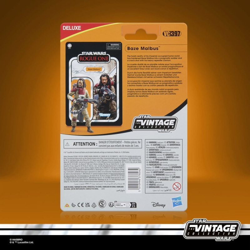 Star Wars: Rogue One Vintage Collection Action Figure Baze Malbus 10 cm 3