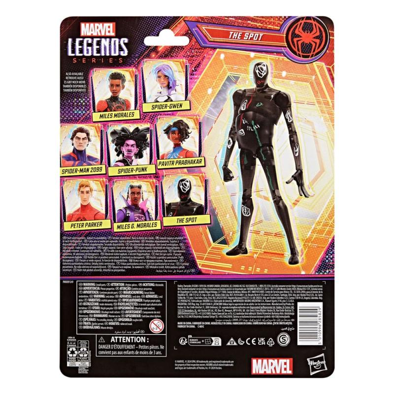 Spider-Man: Across the Spider-Verse Marvel Legends Action Figure The Spot 15 cm 7