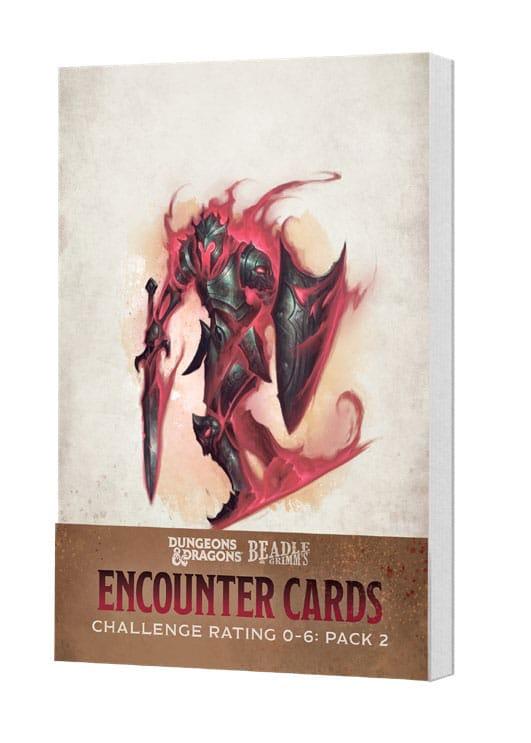 Dungeons & Dragons RPG Encounter Cards Challenge Rating 0-6: Pack 2 *english*