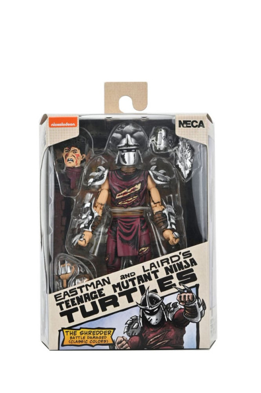 Teenage Mutant Ninja Turtles Action Figure Battle Damaged Shredder 18 cm 3