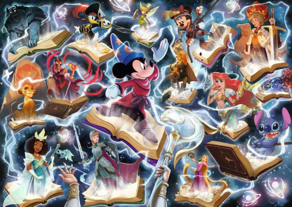 Disney Lorcana Jigsaw Puzzle Glimmers of the Realm: Steel (1000 pieces) 1