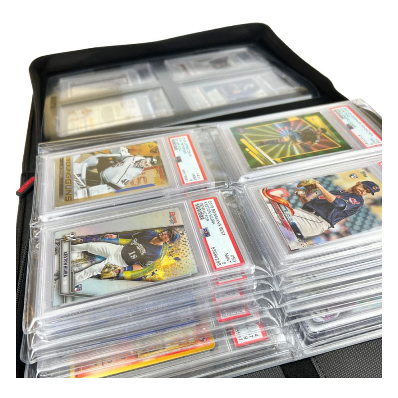 Evoretro Premium Card Slab Binder with Window Black 3