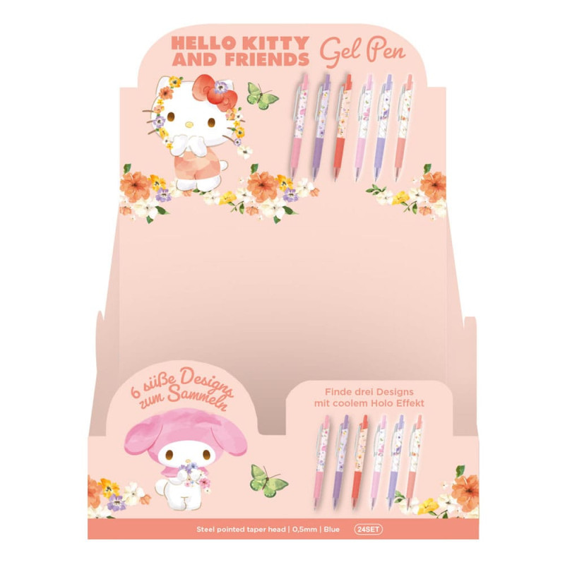 Sanrio Premium Gel Pens Hello Kitty & Friends Display (24) 1