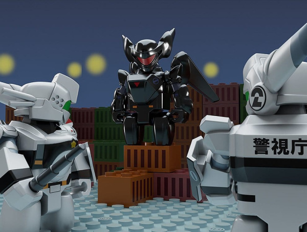 Mobile Police Patlabor Brickroid Action Figure AV-98 Ingram Unit 2 5 cm 5