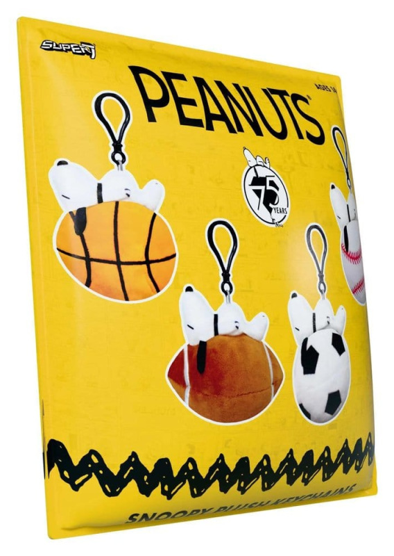 Peanuts Super Duper Plush Keychain Blind Bags Wave 1A Display (12) 1