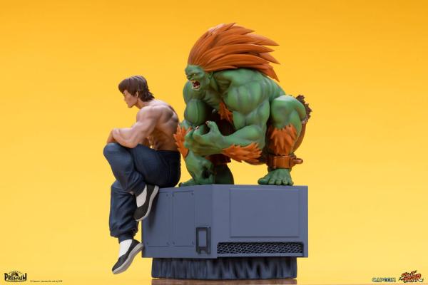 Street Fighter PVC Statues 1/10 Blanka & Fei Long 21 cm