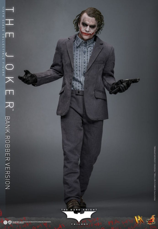 The Dark Knight DX Action Figure 1/6 The Joker (Bank Robber Version) 30 cm 9