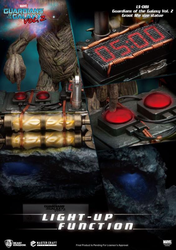 Guardians of the Galaxy 2: Baby Groot Life-Size Statue - Beast Kingdom Toys