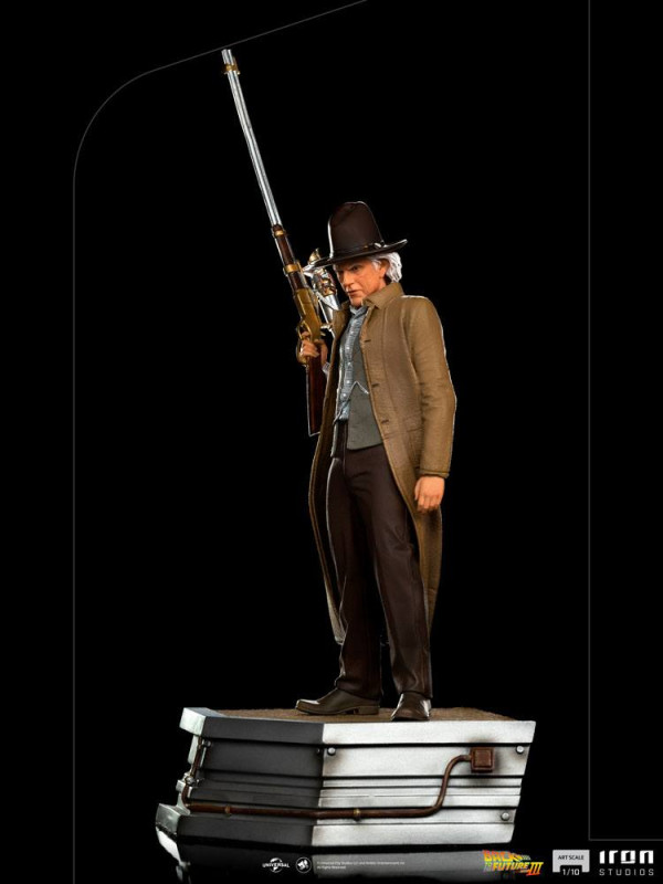 Back to the Future III Art Scale Statue 1/10 Doc Brown 32 cm 2