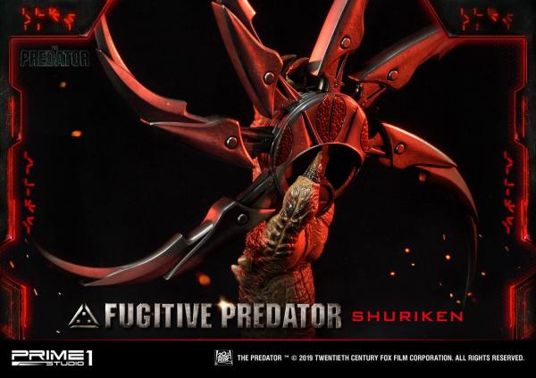 Predator 2018 Bust 1/1 Fugitive Predator Shuriken 65 cm