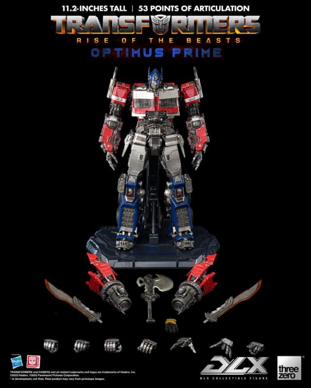 Transformers: Rise of the Beasts DLX Action Figure 1/6 Optimus Prime 28 cm 1