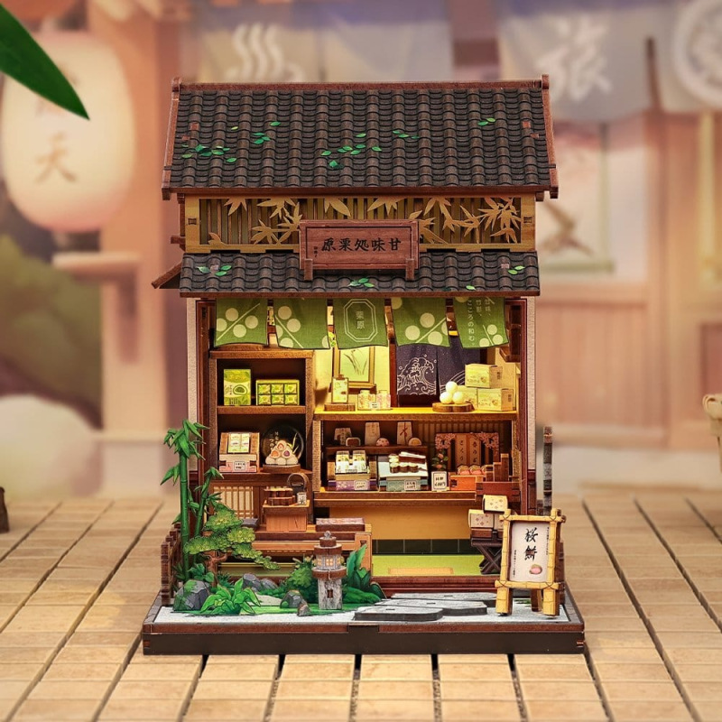 Miniature House Model Kit Kanmi-dokoro Kurihara 19 x 15 cm 1
