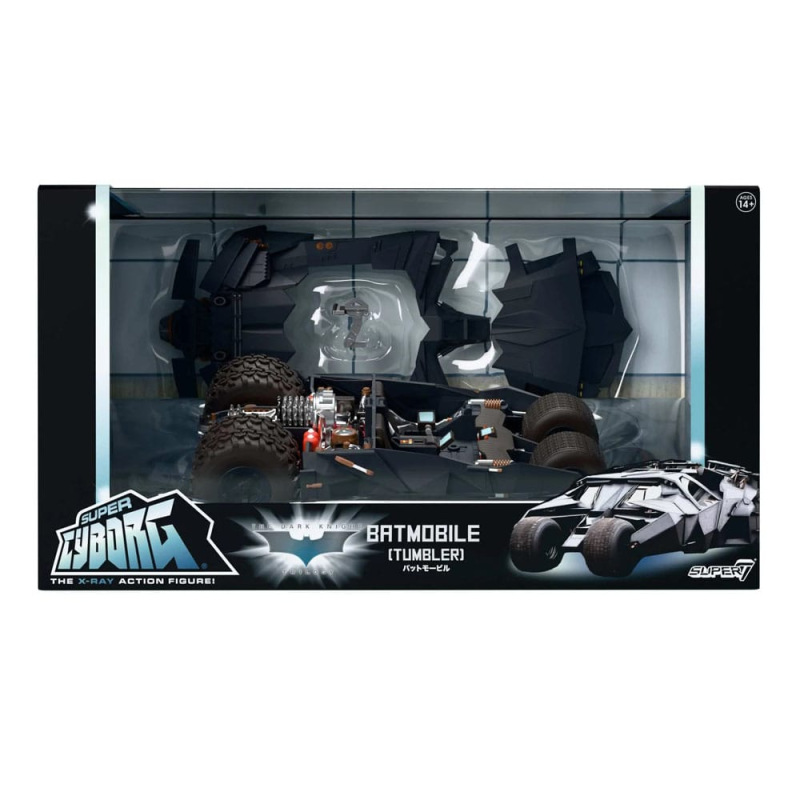 Batman 1989 Super Cyborg Vehicle Batmobile Tumbler (Full Color) 33 cm 8