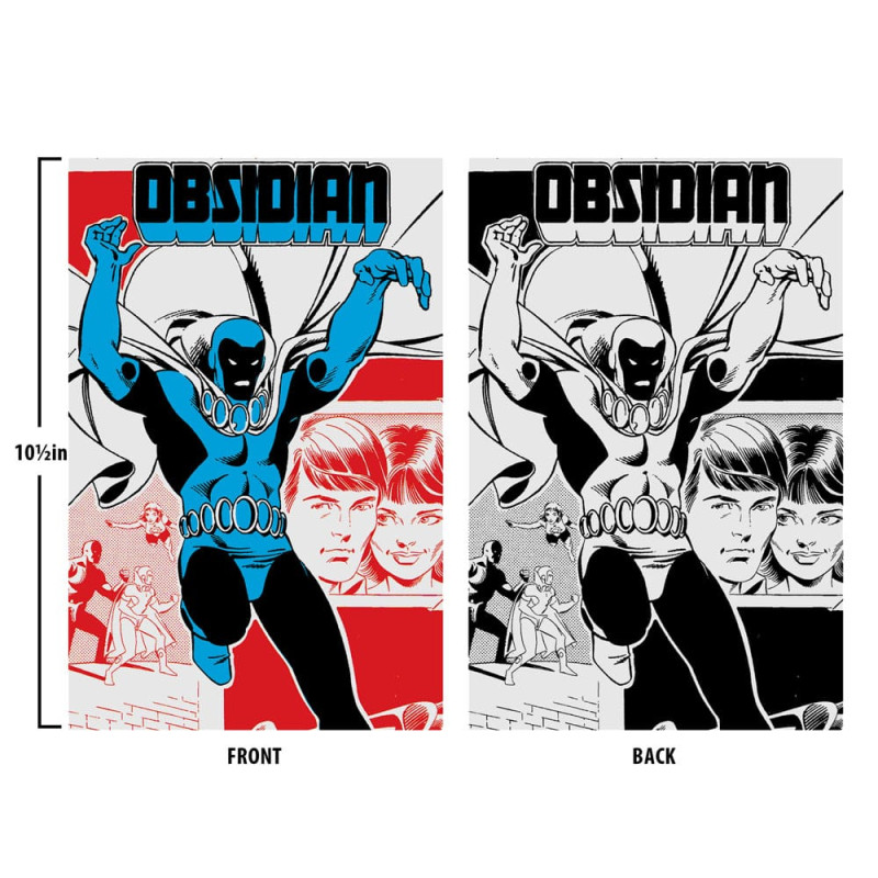 DC Direct Action Figure Obsidian (Infinity Inc #16) (Chase) (Gold Label) 18 cm 6