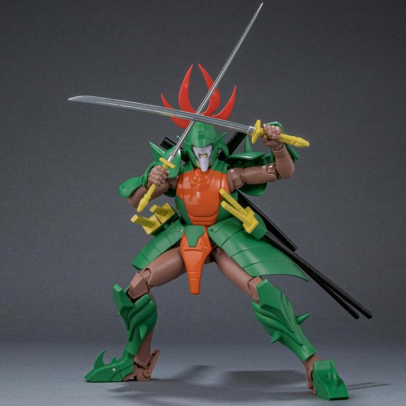 Chou-Dan-Kadou Yoroiden-Samurai Troopers Action Figure Doku Mashou Naaza 15 cm 1