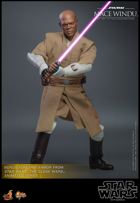 Star Wars: Episode II Action Figure 1/6 Mace Windu 32 cm 13