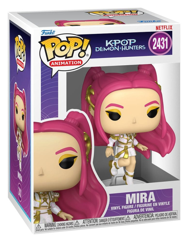 KPop Demon Hunters POP! Animation Vinyl Figure Mira 9 cm 1