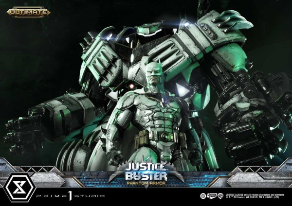DC Comics Ultimate Museum Masterline Statue Justice Buster: Phantom Armor (Design By Josh Nizzi) Ult 2
