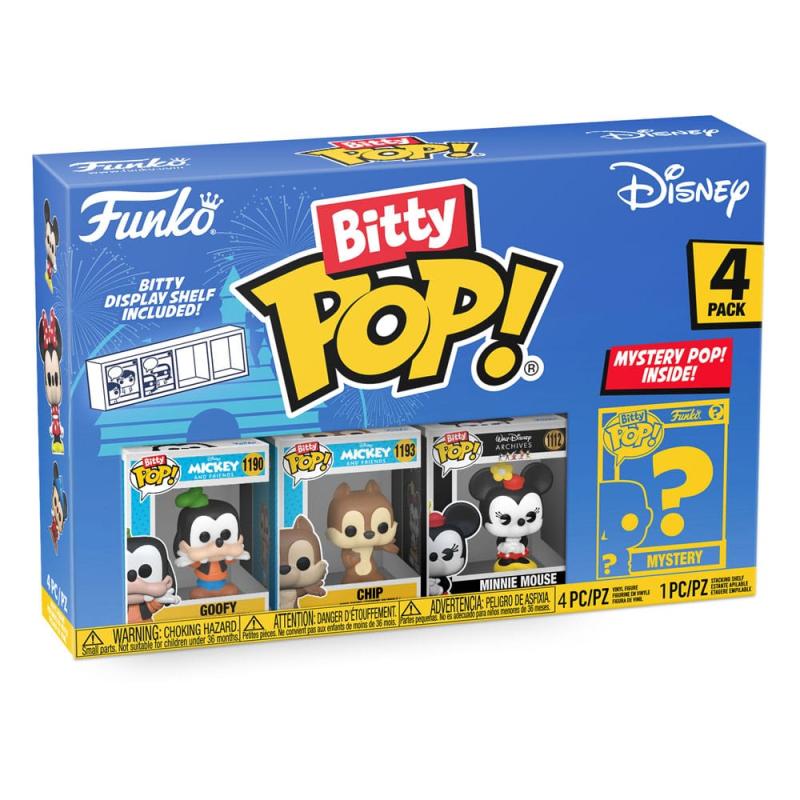 Disney Bitty POP! Vinyl Figure 4-Pack Goofy 2,5 cm 1