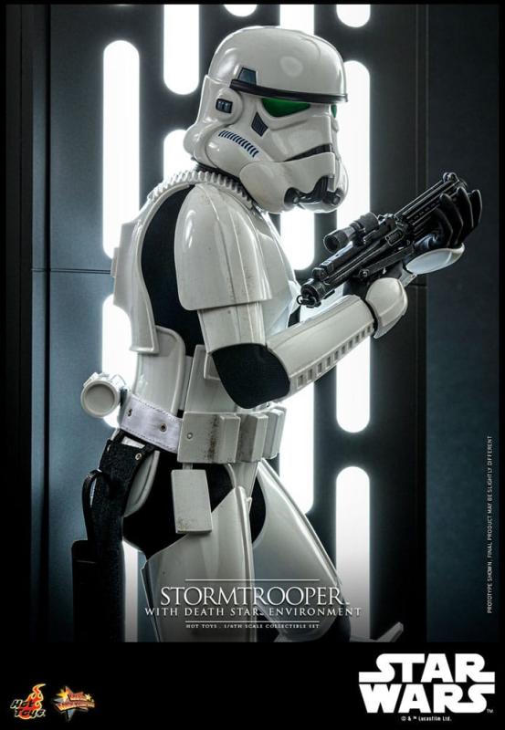 Star Wars Movie Masterpiece Action Figure 1/6 Stormtrooper with Death Star Environment 30 cm