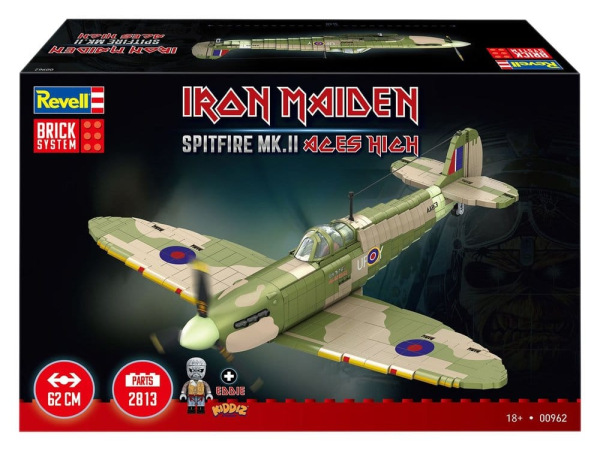 Iron Maiden Brick System Construction Kit Set Spitfire MK.II Aces High 58 cm 1