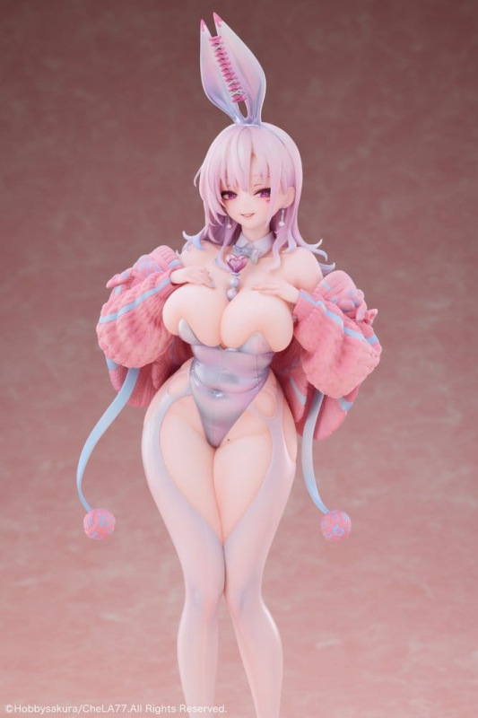 Original Character PVC Statue 1/6 Knit Bunny Girl illustration by CheLA77 30 cm 5