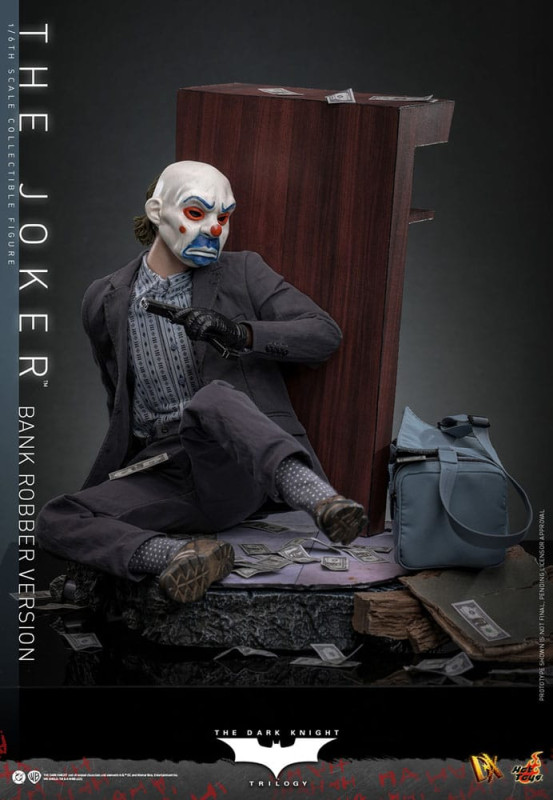 The Dark Knight DX Action Figure 1/6 The Joker (Bank Robber Version) 30 cm 6