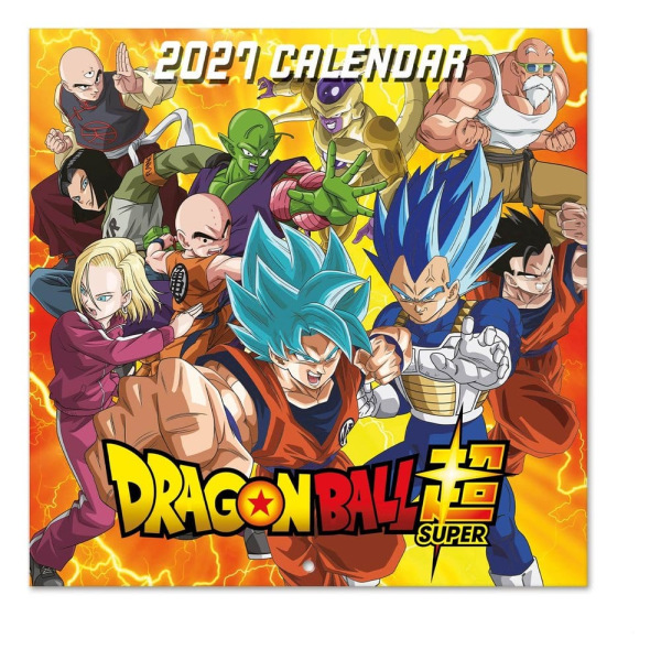 Dragon Ball 2027 Wall Calendar 30 x 30 cm