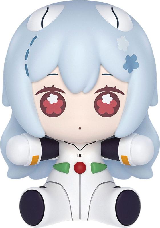 Neon Genesis Evangelion: Rebuild of Evangelion Huggy Good Smile Chibi Figure Rei Ayanami: Long Hair