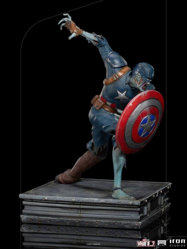 What If...? Art Scale Statue 1/10 Captain America Zombie 22 cm