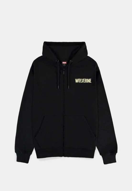 Marvel Zipper Hoodie Wolverine Black Size XL 1